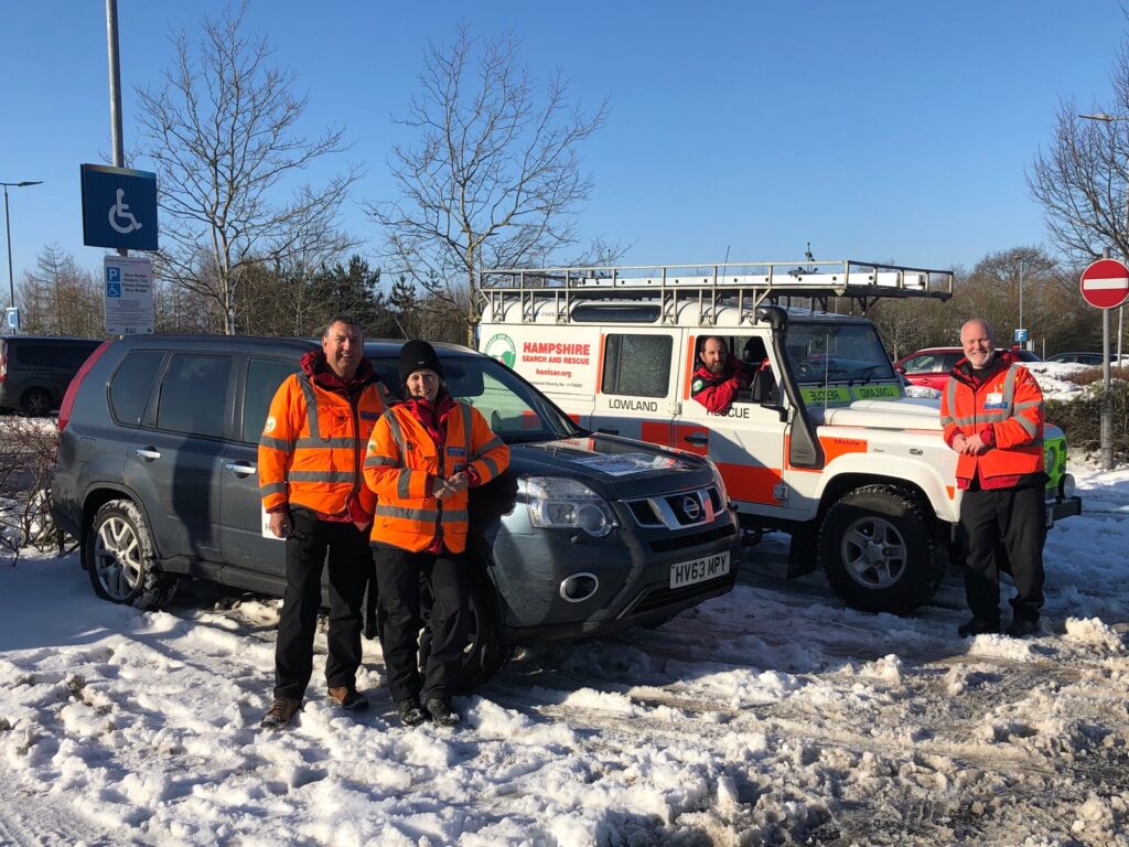 HANTSAR Snow Patrol Team