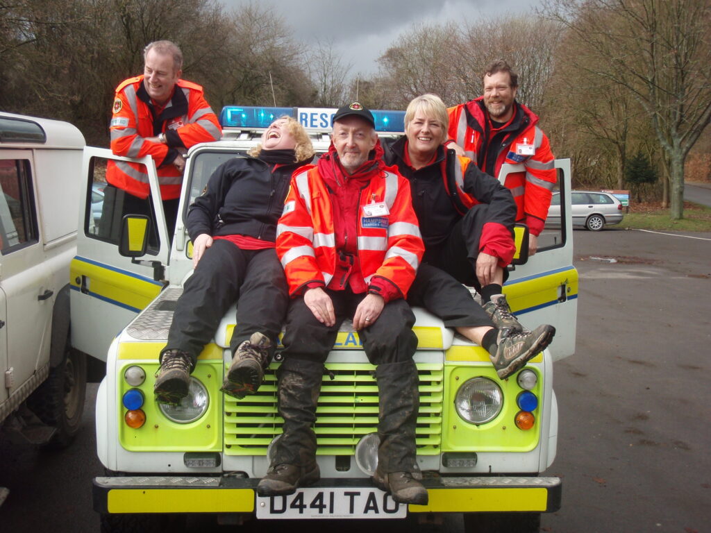 HANTSAR's First Land Rover