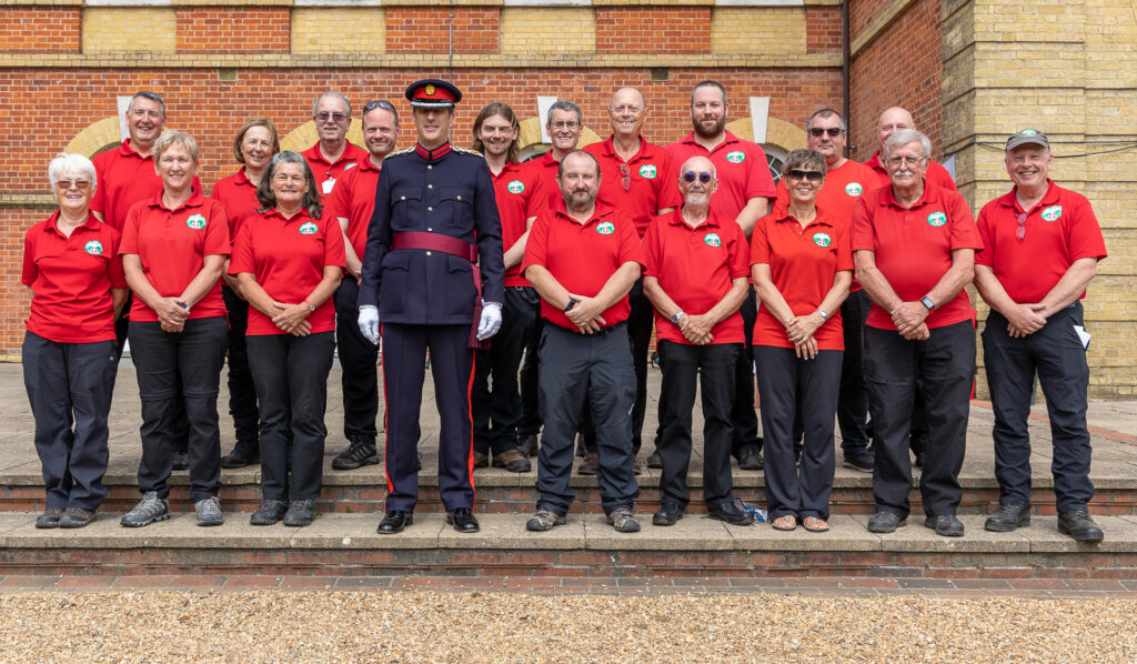 HANTSAR Medal awardees with Deputy Lieutenant July 2022 