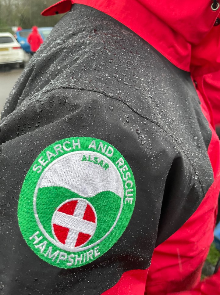 HANTSAR current logo on jacket