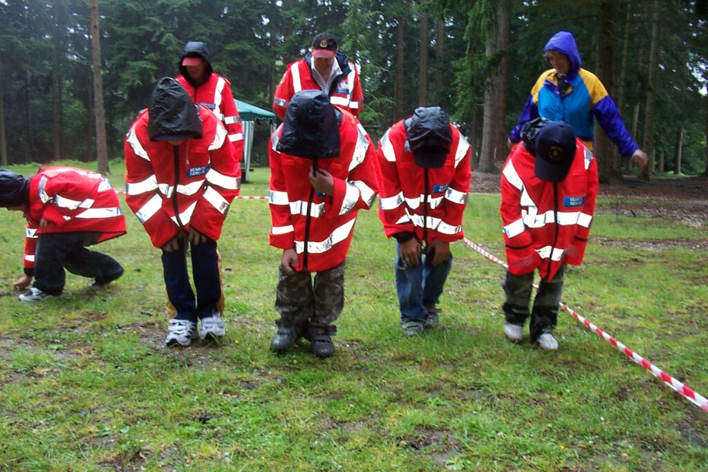 Chernobyl children searching